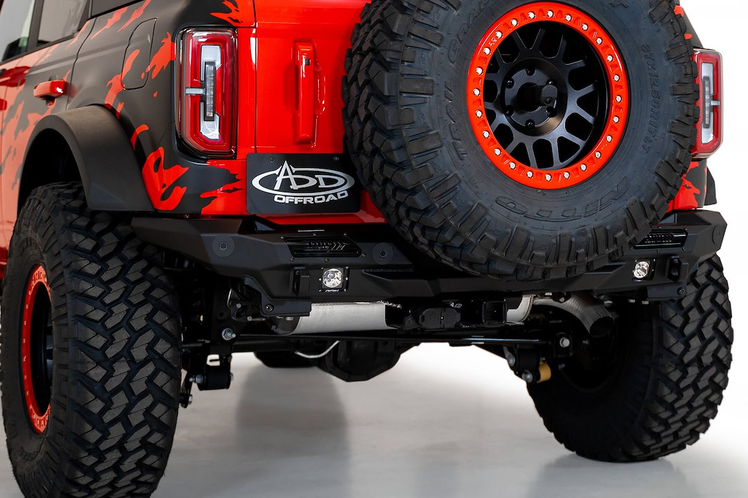 ADD R230081370103 Stealth Fighter Bronco Rear Steel Bumper - image 1