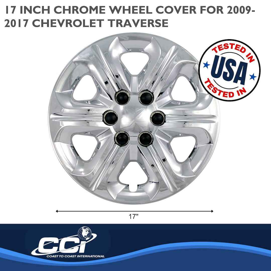 Coast To Coast 45417C Six-Spoke Wheel-Cover Set for Traverse