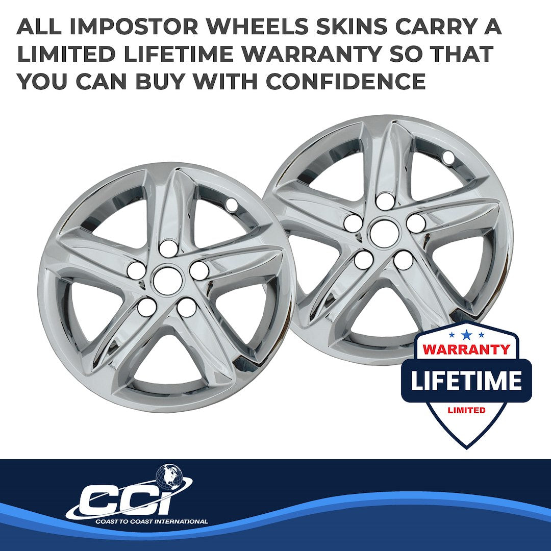 Coast To Coast IMP464X Malibu 16-Inch Impostor Chrome Cover - image 4