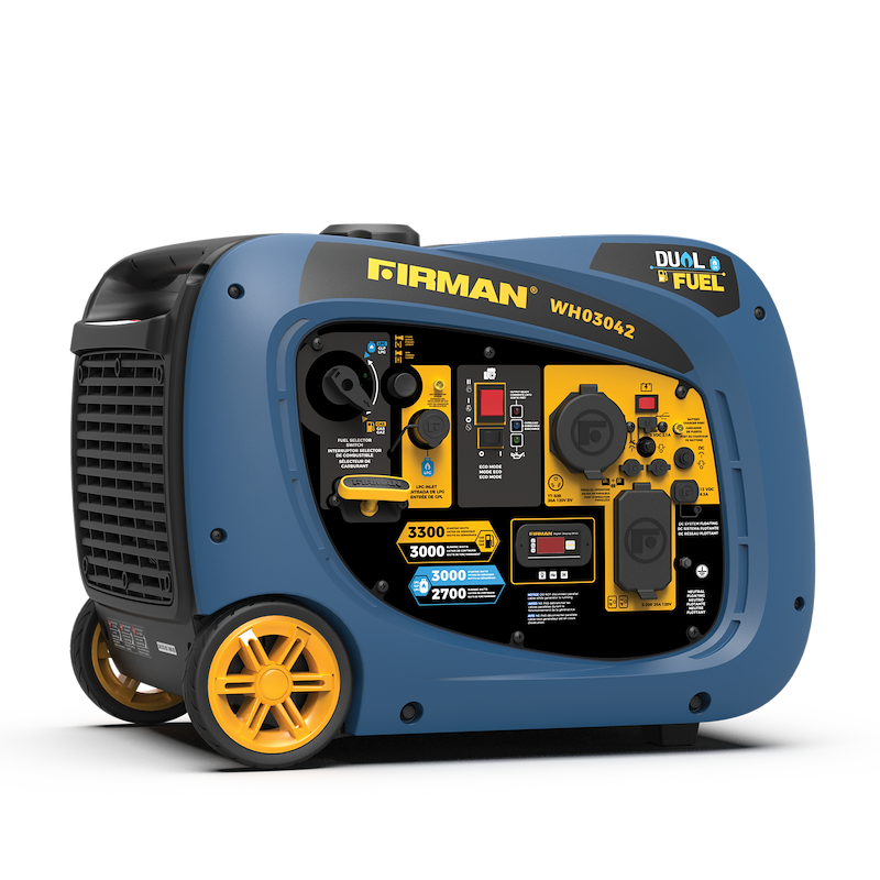 Firman WH03042 Whisper Hybrid Dual Fuel Inverter RV Generator, 3300W Portable – image 12