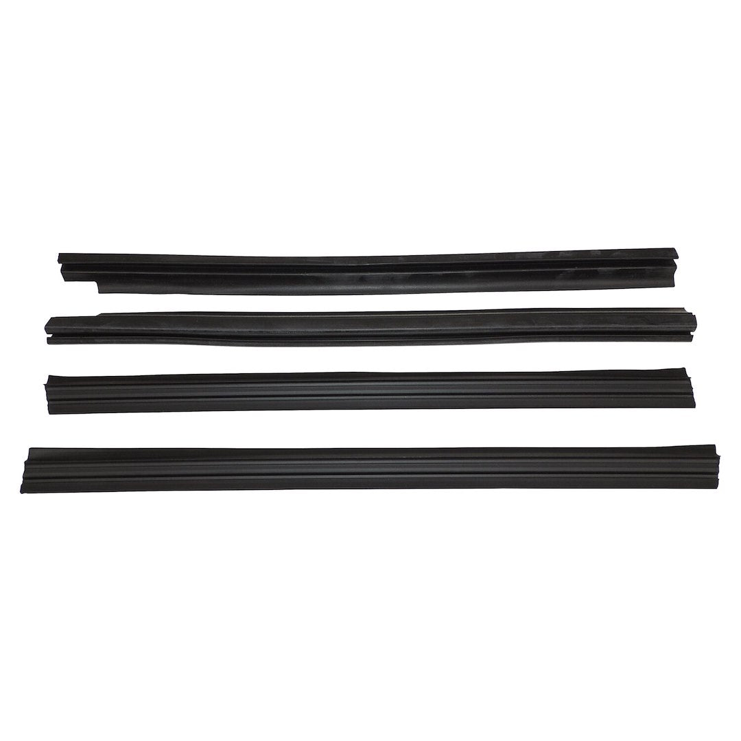 Crown Automotive 55235408K4 Individual Black Rubber Door Weatherstripping - image 1