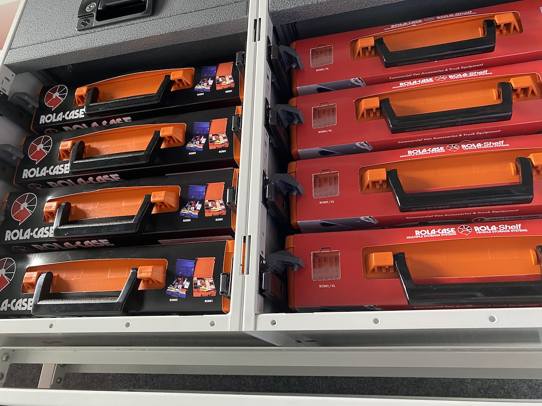 Rolacase Rsbar/80 Van-Shelving Cabinet Support