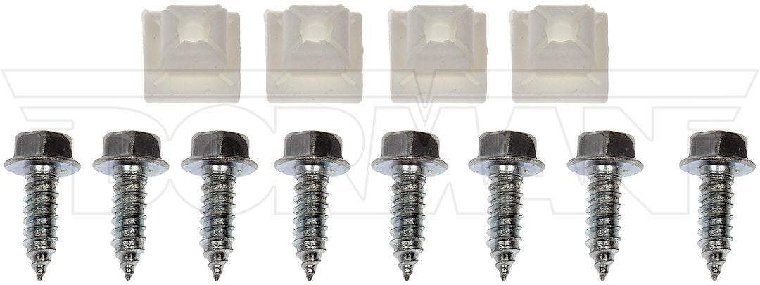 Dorman (OE Solutions) 785-101d White #14 License Mounting Hardware - image 3