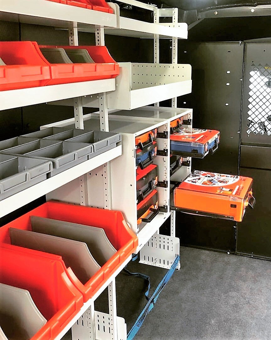 Rolacase Rcsk5/C Van Parts-Organizer Cabinet