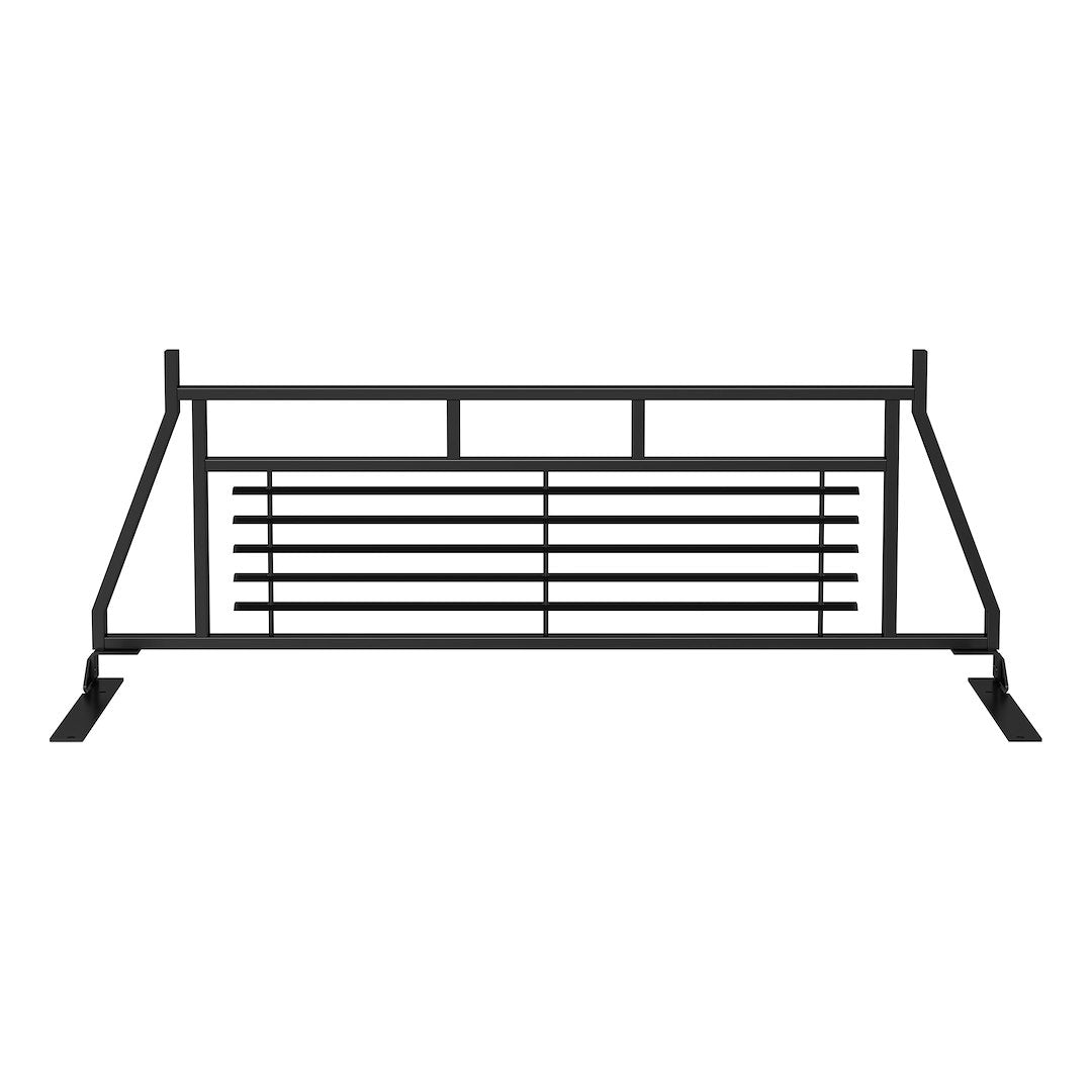 Aries 111000 Classic Black Louvered Truck Headache Rack - image 2