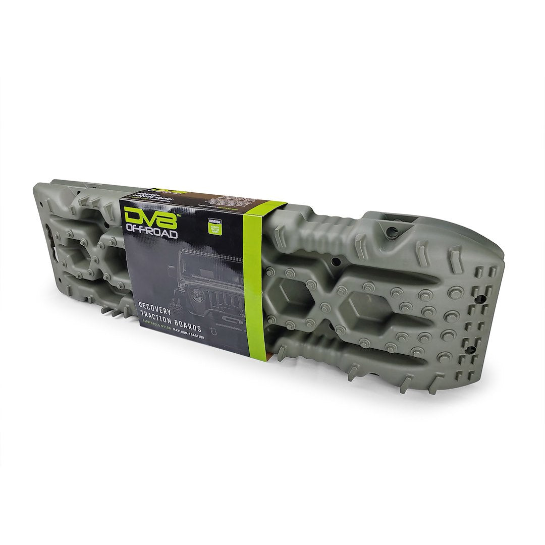 DV8 Offroad RTB1-01OL Olive Recovery Traction Boards