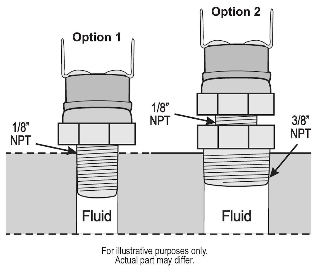 Derale 16730 Threaded Fixed Fan-Control Switch - image 2