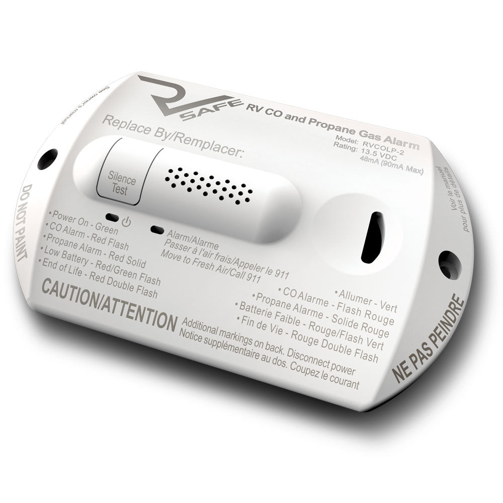Rv Safe Llc Rvcolp-2w Carbon Monoxide/ Propane Leak Detector - image 1