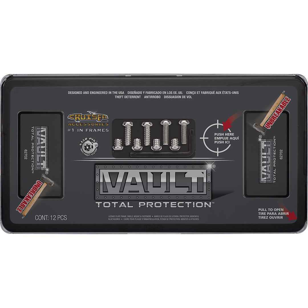 Cruiser 62702 Red/Smoke Plate Surround and Shield Set