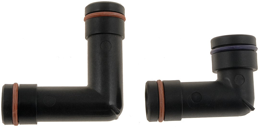 Dorman 47065 Heater Hose Elbows, Two Plastic Fittings - image 1