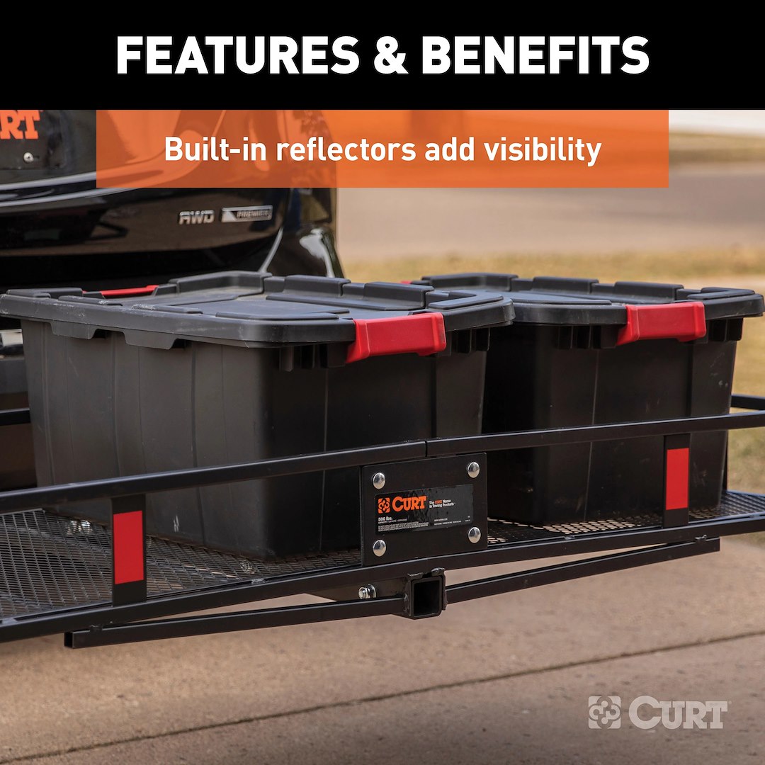Curt 18153 Trailer Hitch Cargo Carrier - image 11