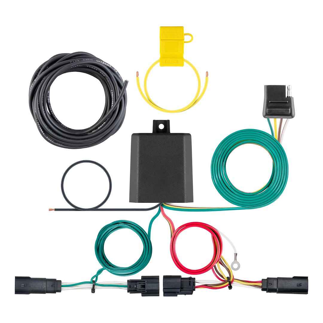 CURT Custom 4-Way Flat Wiring - Jeep Cherokee – 56406