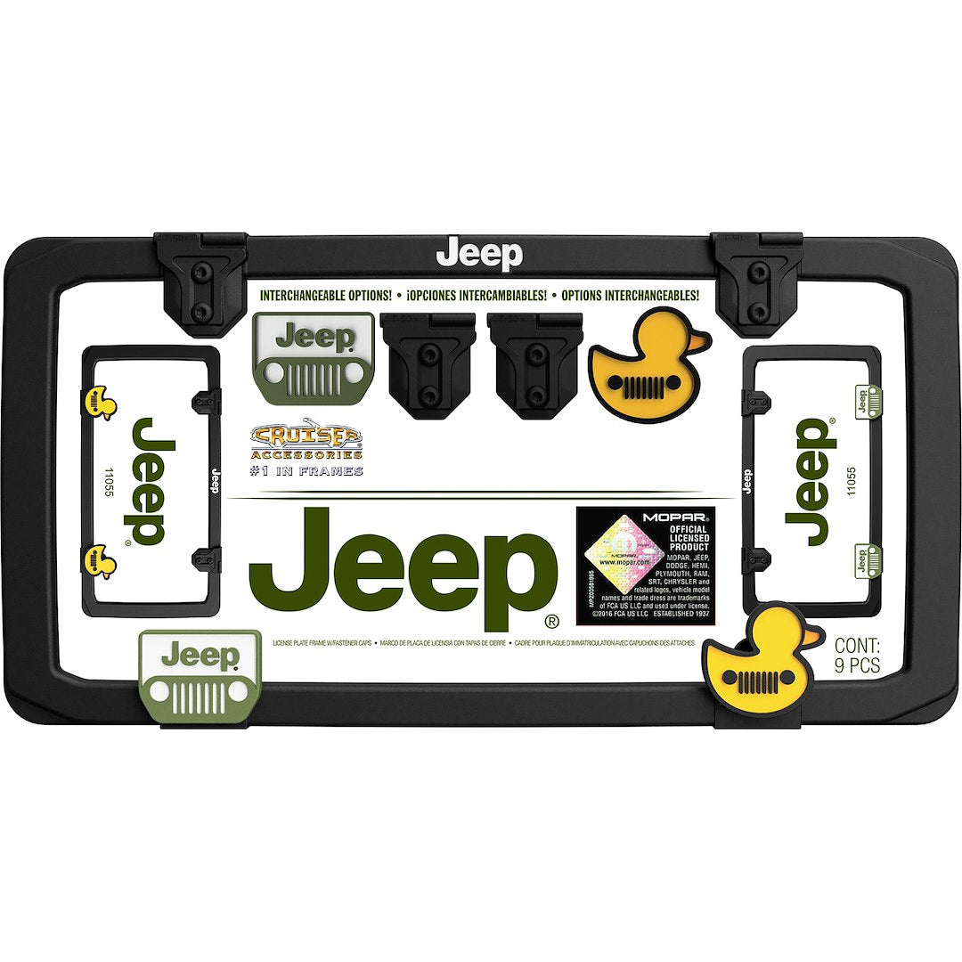 Cruiser 11055 Jeep Four-Hole Automotive Plate Frame - image 2