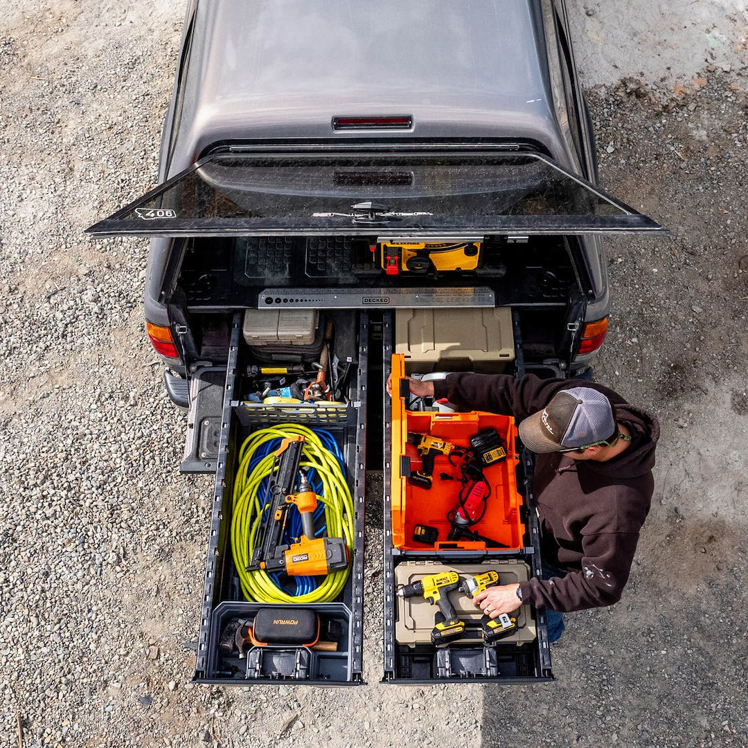 Decked XT6 Toyota Tundra Locking Cargo Drawer Storage