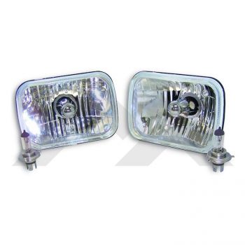Crown Automotive RT28005 Rectangular H4 Headlamp Retrofit - image 1