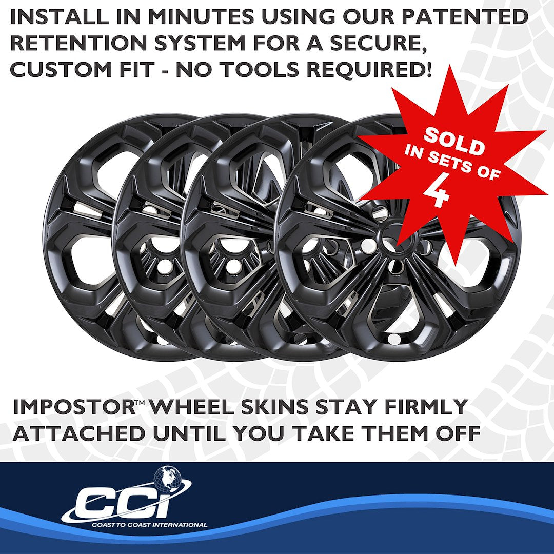 Coast To Coast IMP517BLK Accord 17-Inch Impostor Skin Set - image 5
