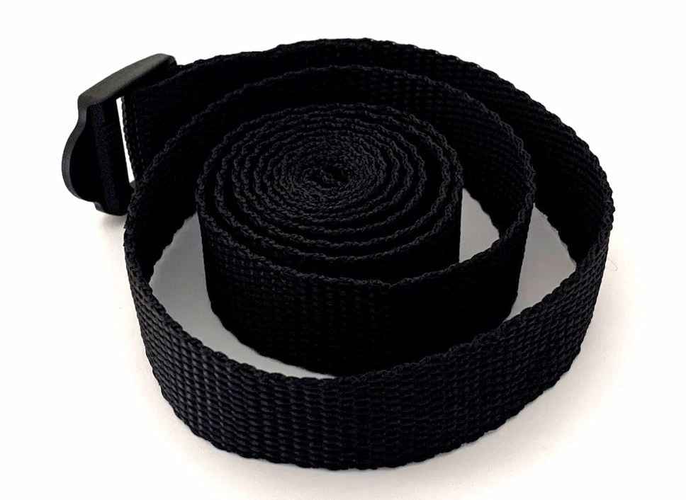 JR Products 17544 Black Polypropylene Battery/Cargo Securing Strap
