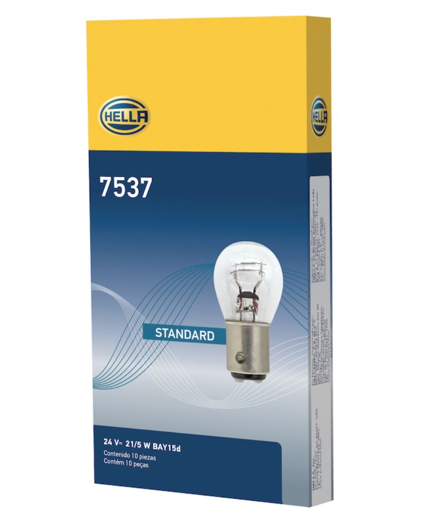 Hella 7537 Multipurpose Lamp Bulb, 24V