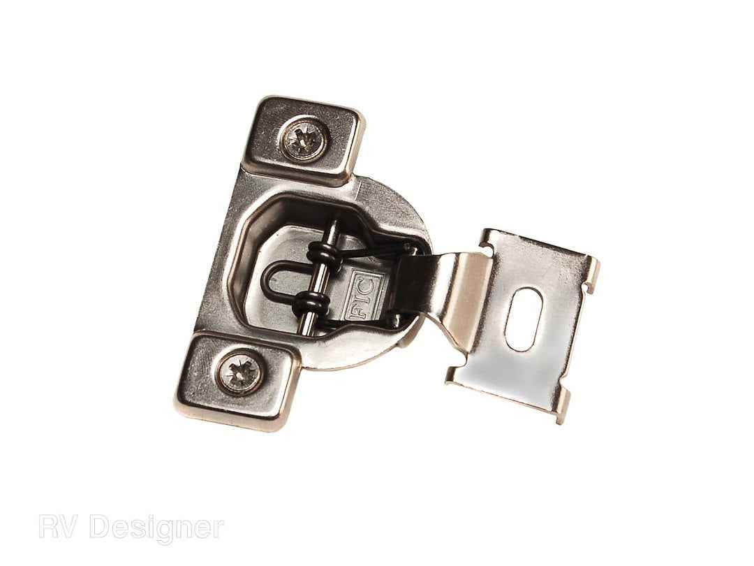 RV Designer H230 Silver Self-Closing Face-Frame Hinge