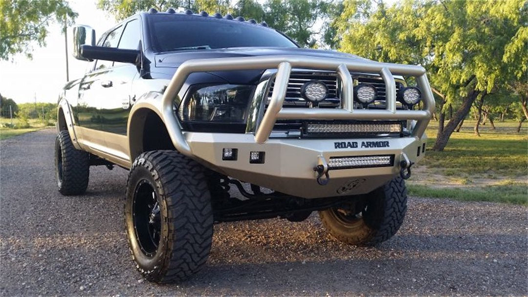 Road Armor 408R2B-NW Stealth Titan II Front Bumper Assembly