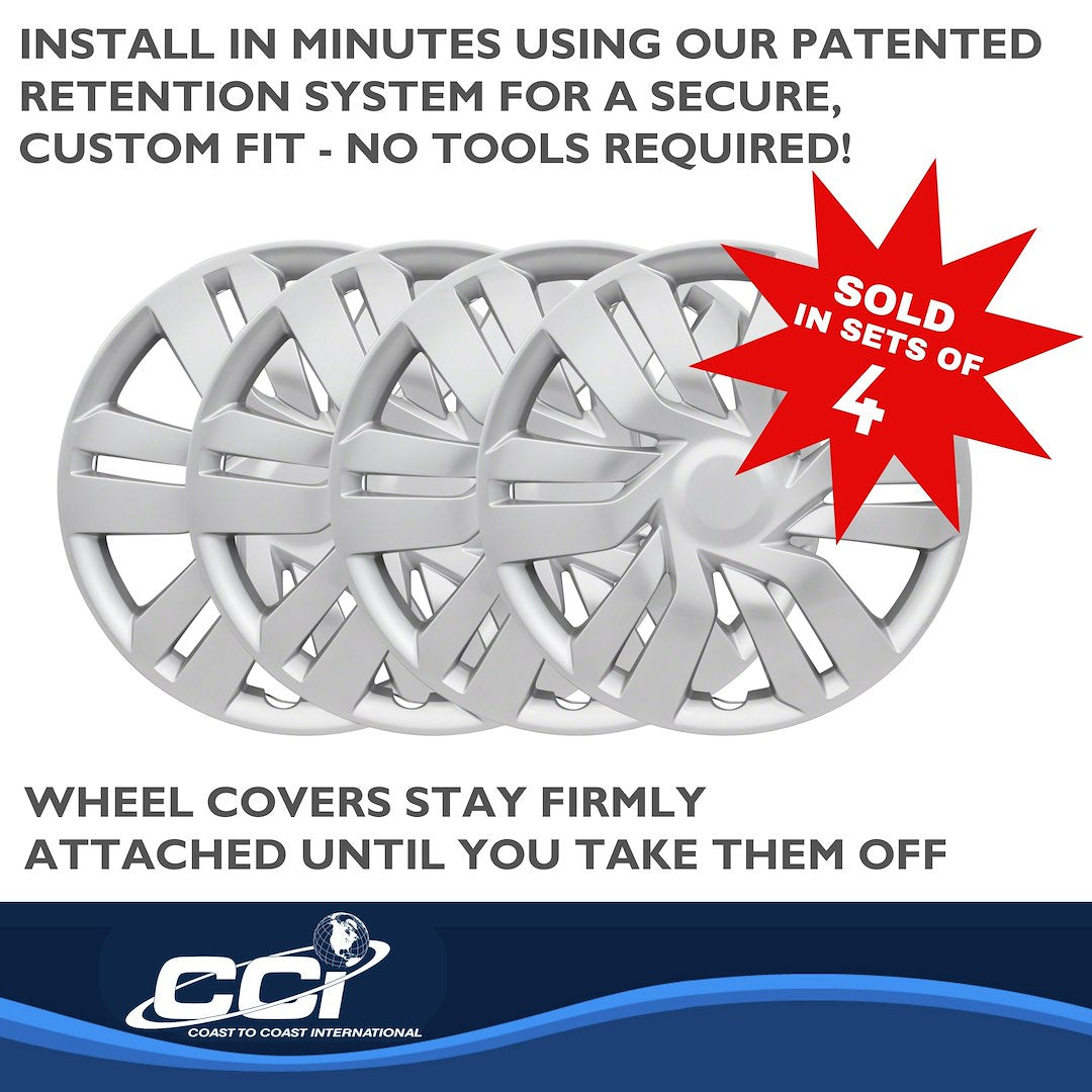 Coast To Coast 53415S Fit 15-Inch Painted Wheel Trim Set - image 5