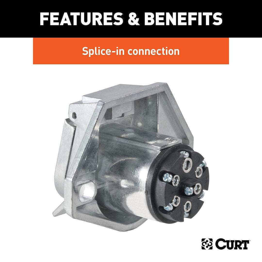 Curt 58170 Trailer Wiring Connector - image 3