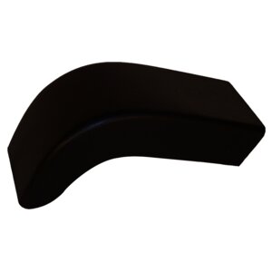 Crown Automotive 52040027 Matte Black Plastic Front Bumper Cap - image 3