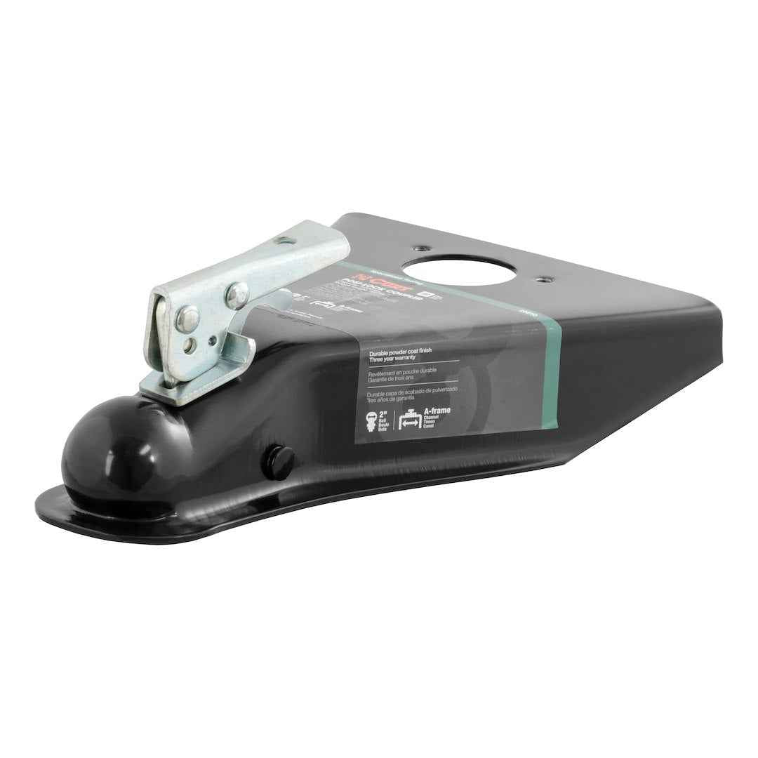CURT 25210 5,000-lb A-Frame Coupler for 2-Inch Hitch Ball