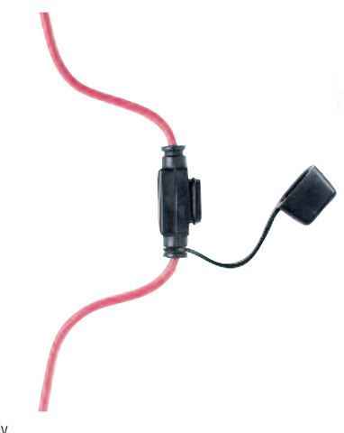 Bussman BPHHMRP ATM Blade Fuse Holder with 12-Gauge Wire