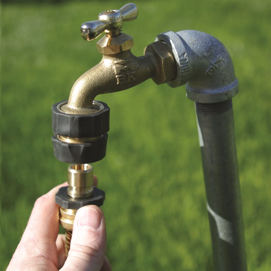 Camco Fresh Water Hose Connector (20135) – End Size1: 3/4 Inch Mpt