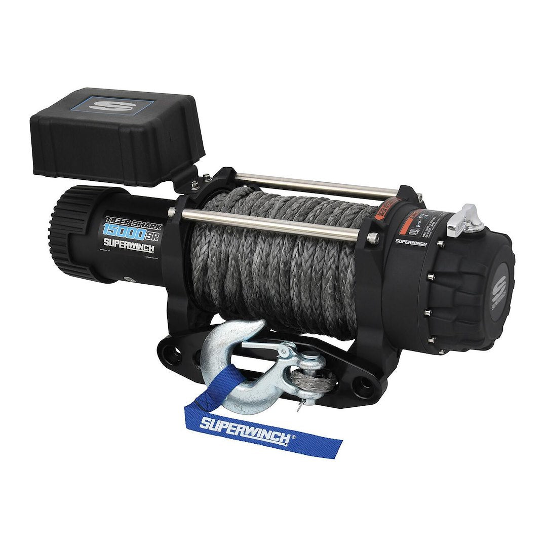 Superwinch 1515001 Tiger Shark 15000SR Geared Winch