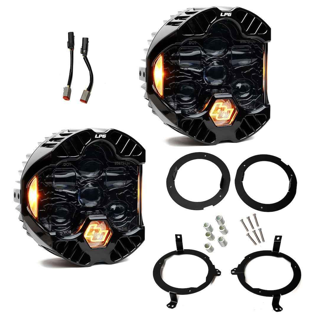 Baja Designs 448303 Jeep Factory-LED DOT LP6 Headlight Pair - image 1