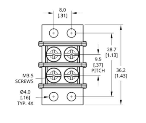 Egis 2220-02 Wiring Connection Block