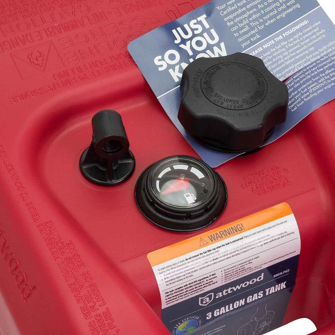 Attwood Marine 8803LPG2 Fuel Tank - 3 Gallon