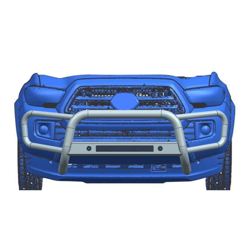 Black Horse Offroad BFRT01 Beacon Tacoma 3-in Lighted Bull Bar - image 7