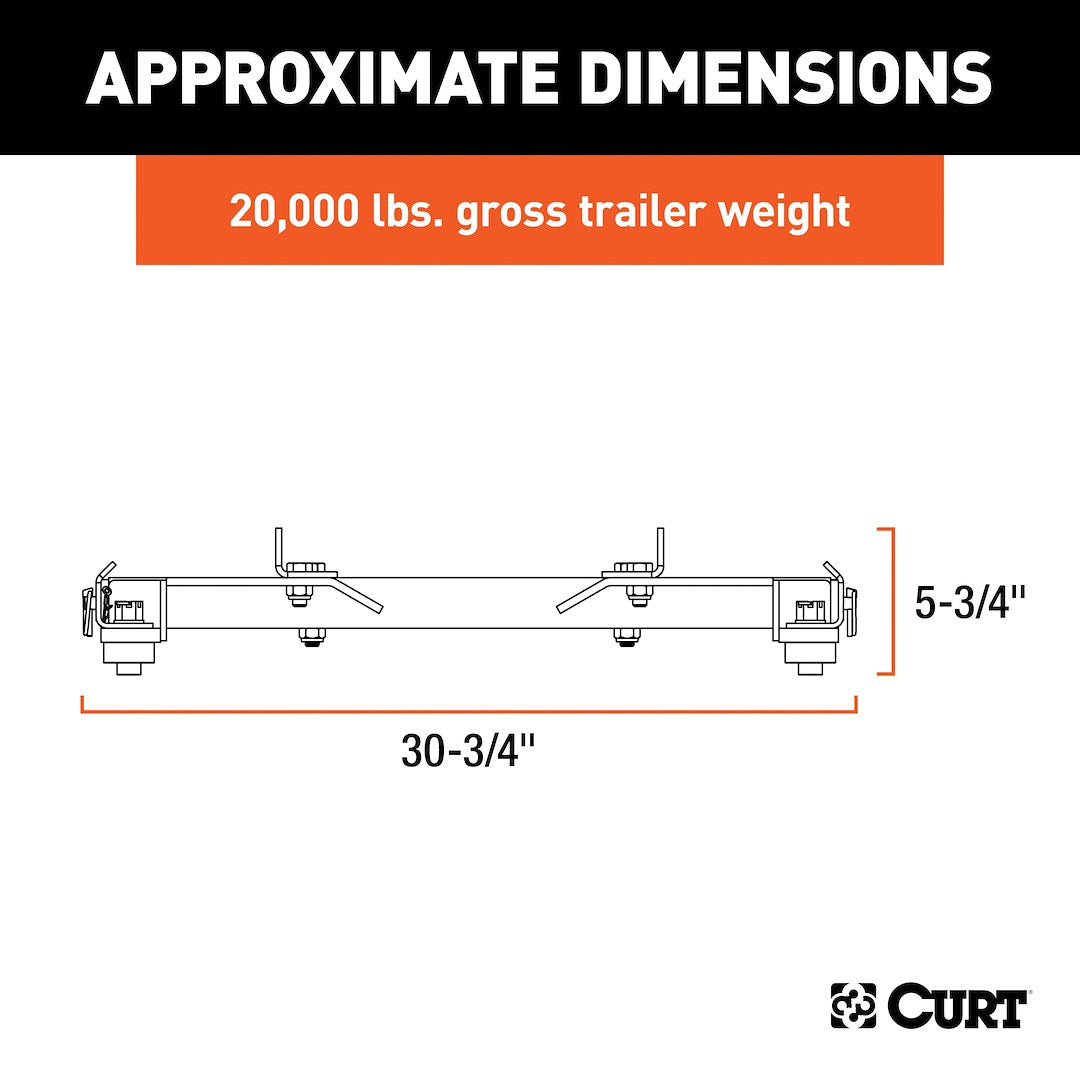 Curt 16023 Fifth Wheel Trailer Hitch Adapter Plate - image 6