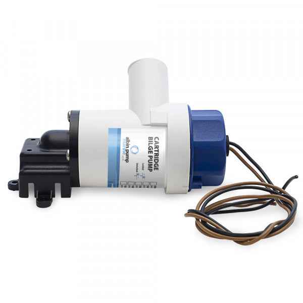 Albin 01-02-008 12V Low-Profile Bilge Pump, 1,100 GPH