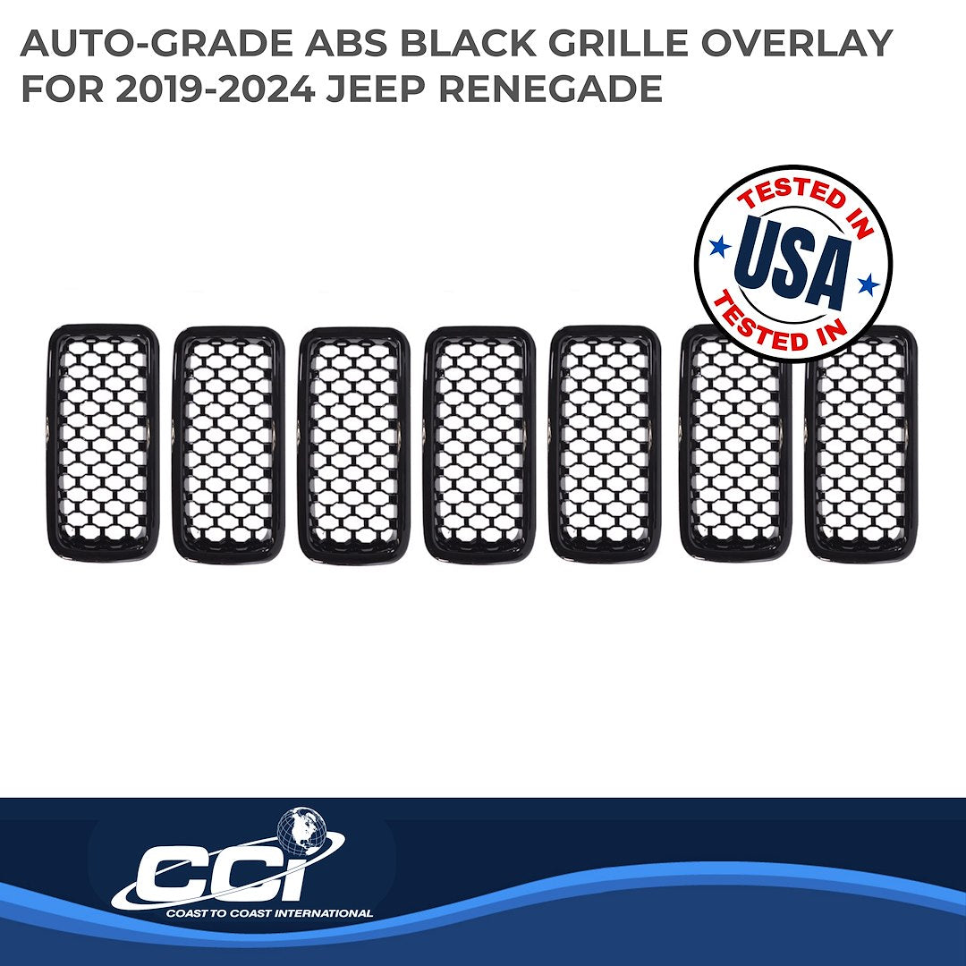 Coast To Coast GI503BLK Renegade OE-Look Gloss Mesh Trim - image 2