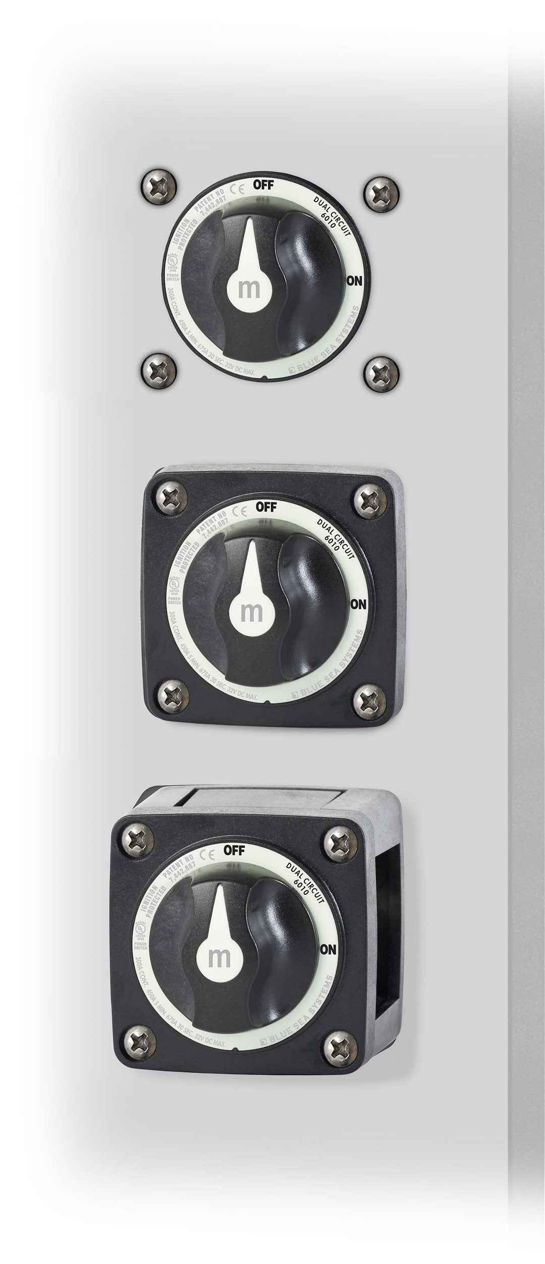 Blue Sea 2-Position Battery Selector Switch - 32V – 6010200-BSS