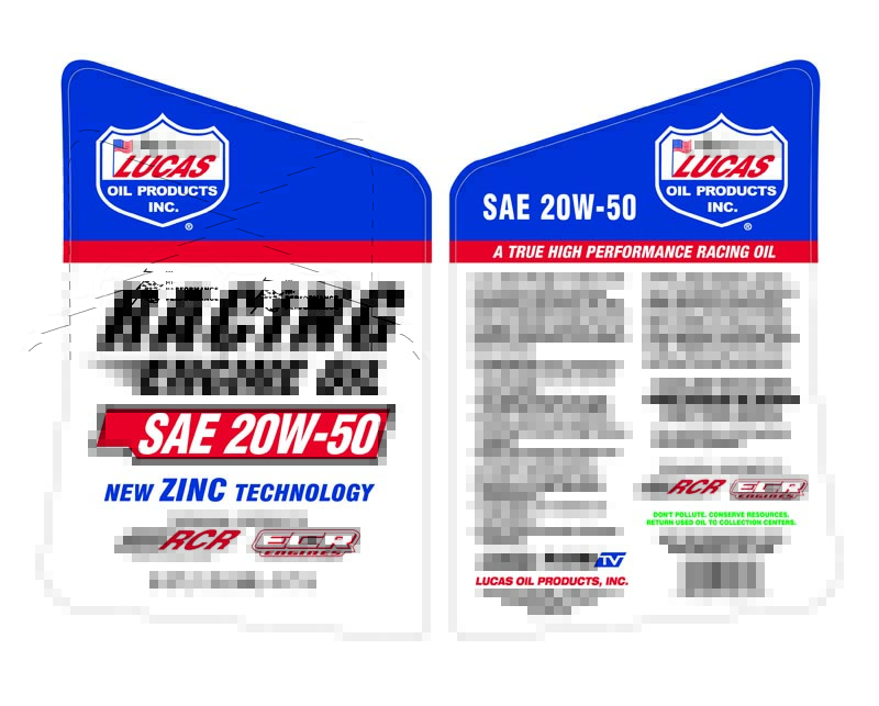 Lucas Oil 10621 Synthetic Four-Stroke Racing Oil