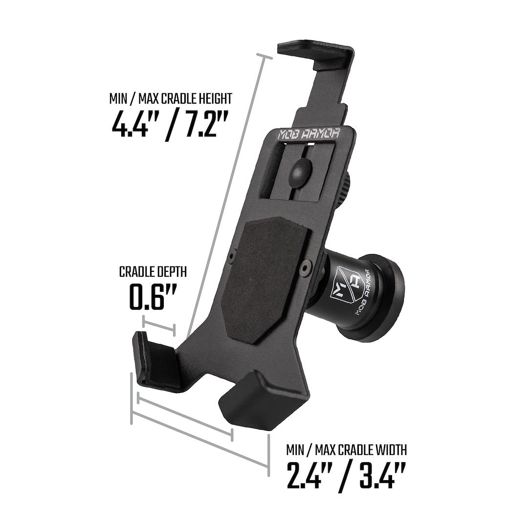 Mob Armor Mobm2-Blk-Lg Magnetic Mob Mount