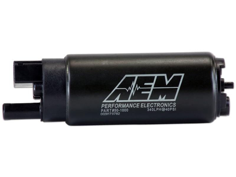 AEM Electronics 50-1000 320 LPH In-Tank Gasoline Pump, 6–18 Volts - image 1