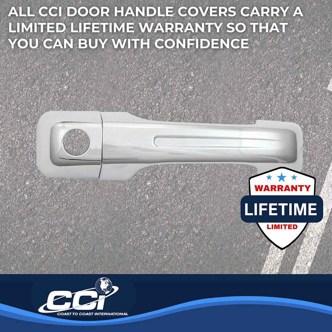 Coast To Coast DH68579B Four-Door Ram Chrome Lever Overlays