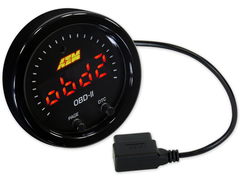 AEM Electronics 30-0311 X-Series OBDII Code-Reading Digital Gauge - image 4