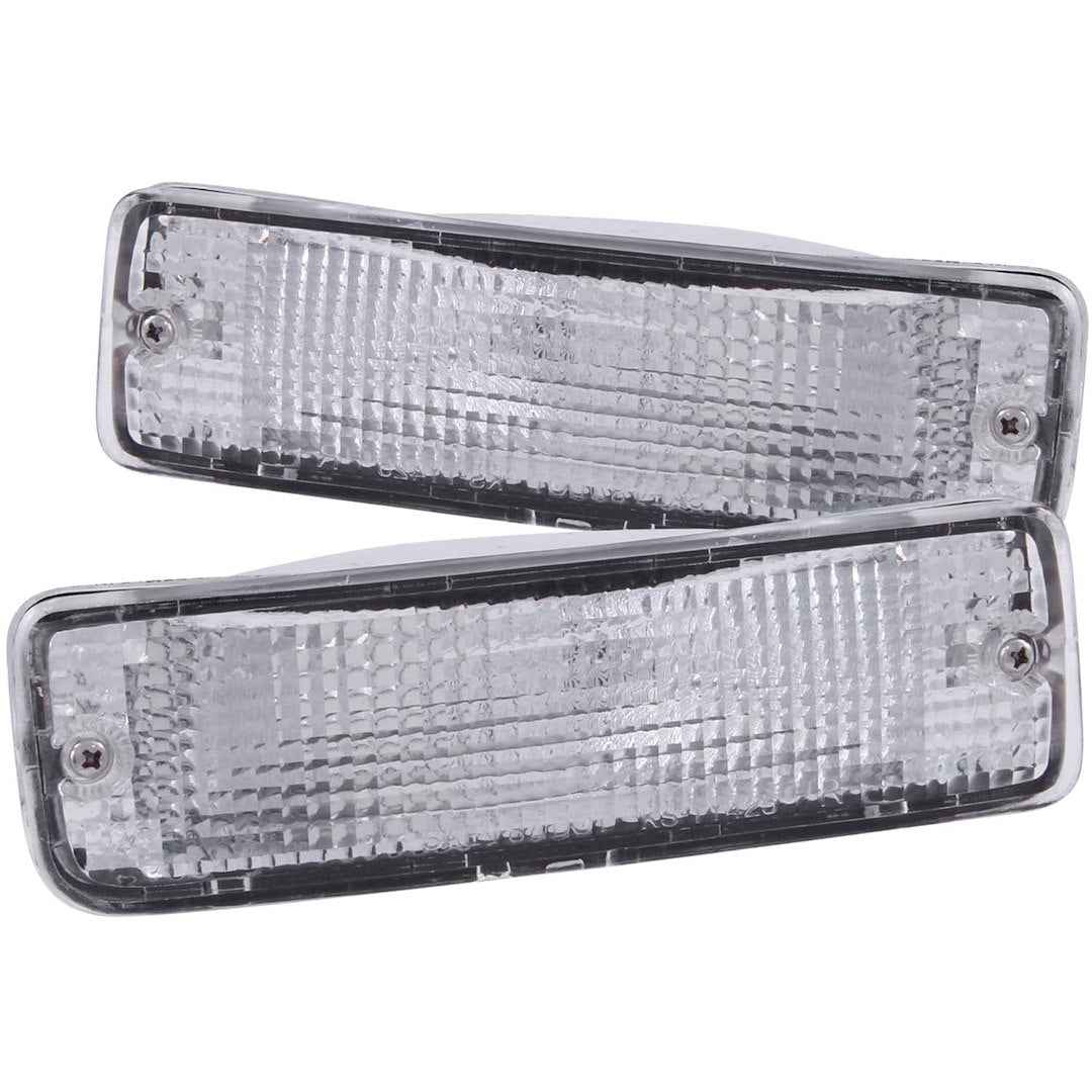 ANZO USA 511019 Toyota Pickup Euro Signal Lights, Chrome