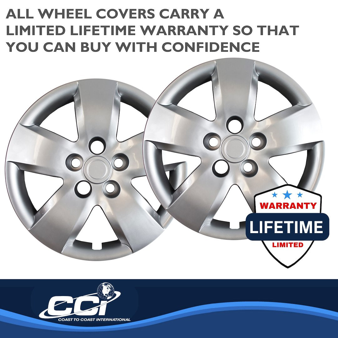 Coast To Coast 43716S Five-Spoke Bolt-On Wheel Covers for Altima - image 3