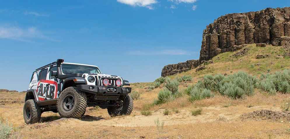 ARB 3550150 Textured Black Winch-Bumper Filler