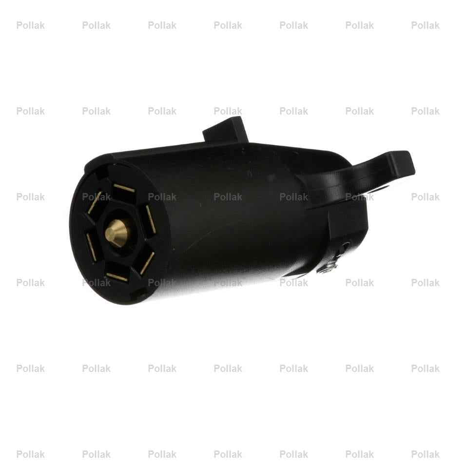 Pollak 12706E Black Marine 7-Blade Trailer-End Connector