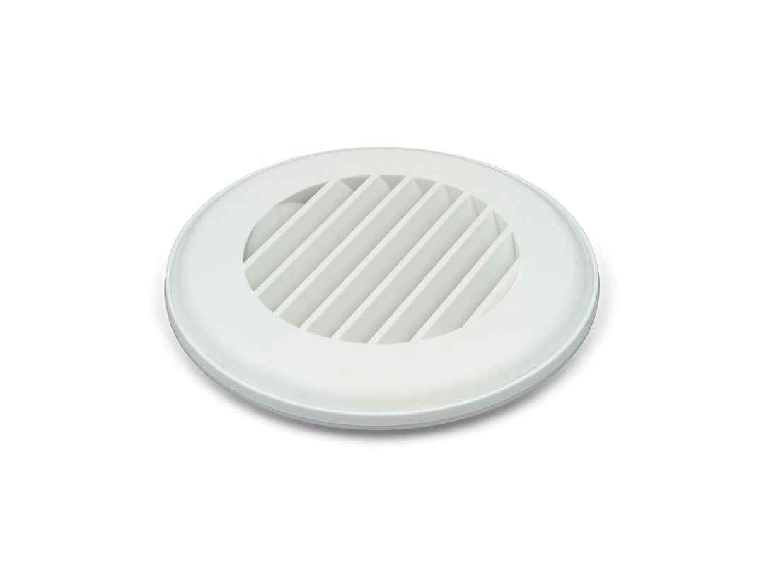 B&B Molders 94272 Polar White 4-3/4-Inch Damper Ceiling Register
