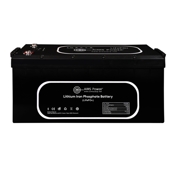 Aims Power 12 V 300 Ah Lithium Deep-Cycle Battery – 1008776